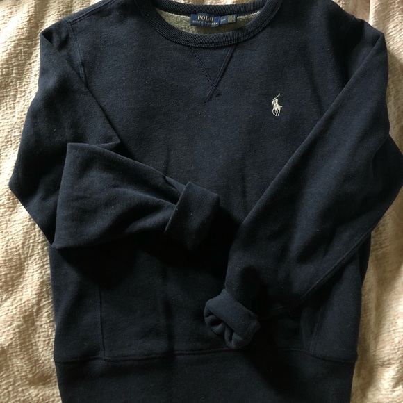 Polo by Ralph Lauren Navy Blue Sweatshirt - Picture 2 of 4